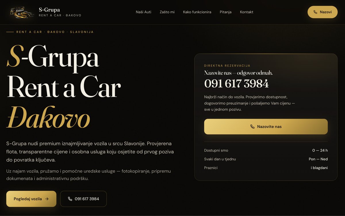S-Grupa Rent a Car — preview